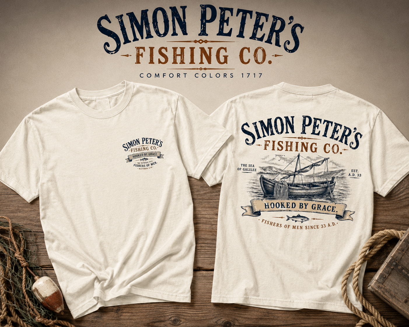 Simon Peter Fish Co Tee